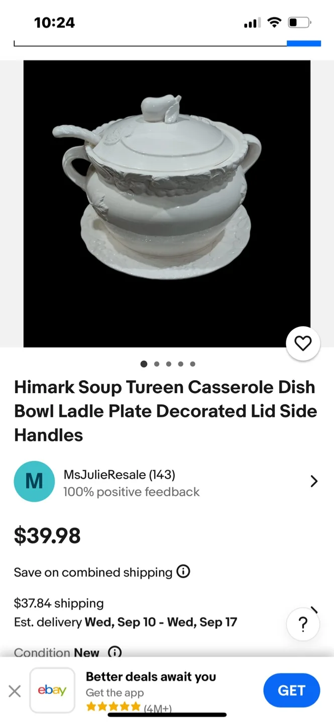 Himark Soup Tureen Casserole Dish image indicator(5)