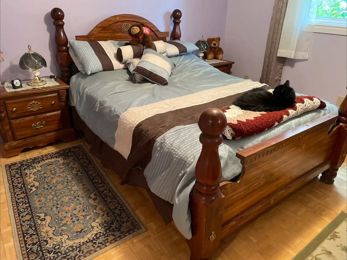 Bedroom Set - Dresser, Bed Frame, Nightstand thumbnail
