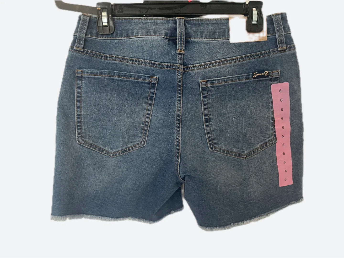 Seven7 Denim Shorts - Size 6 image indicator(3)