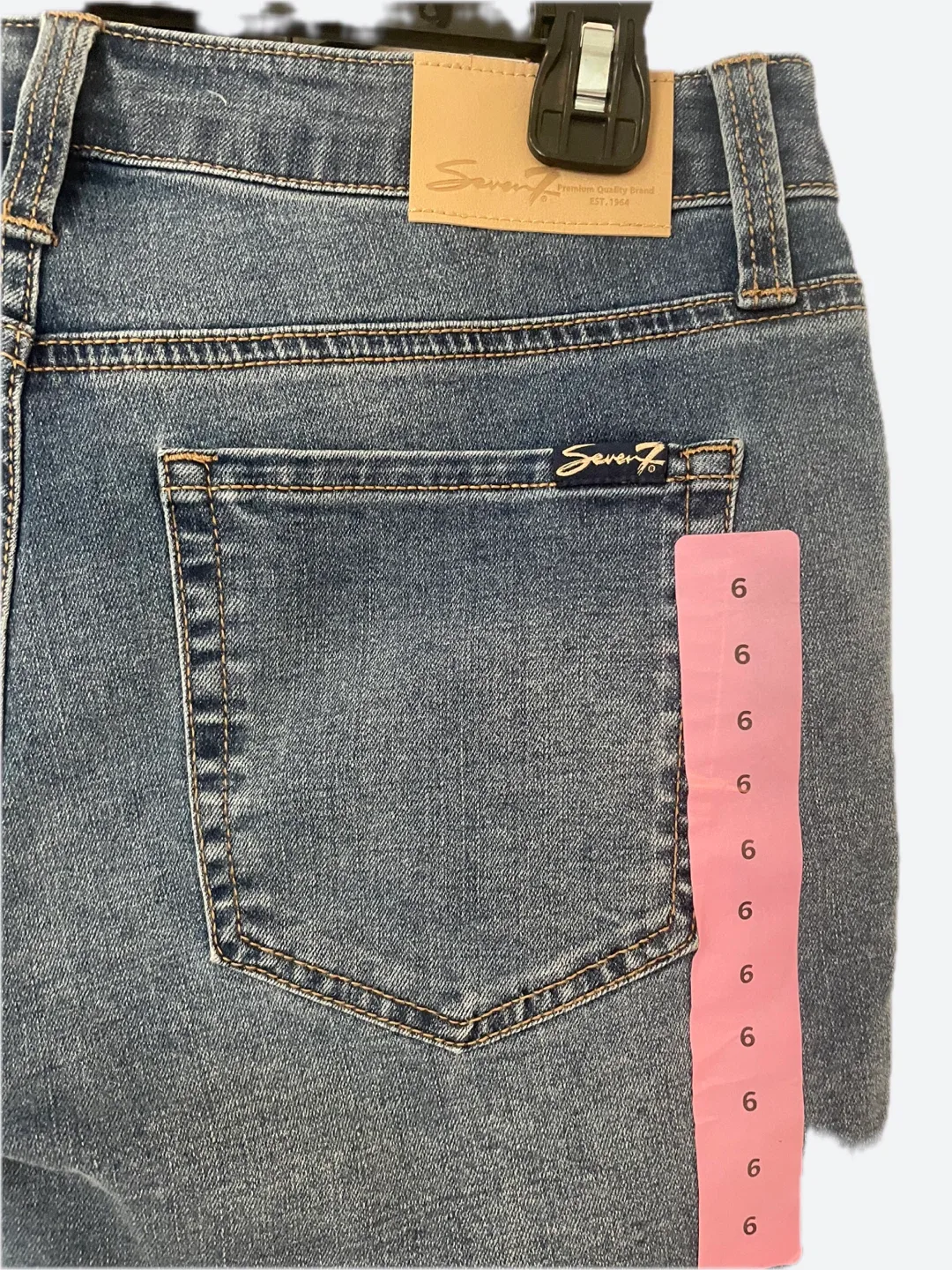 Seven7 Denim Shorts - Size 6 image indicator(5)