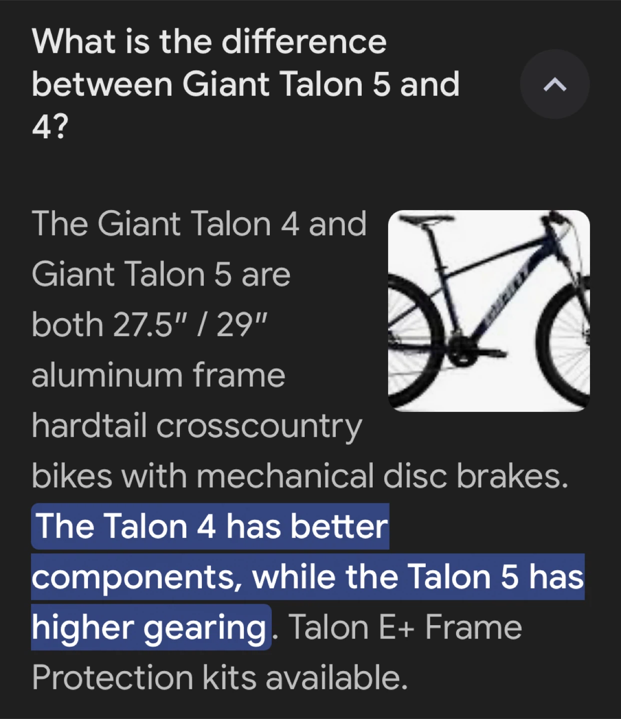 Giant Talon 4 Mountain Bike - photo 3