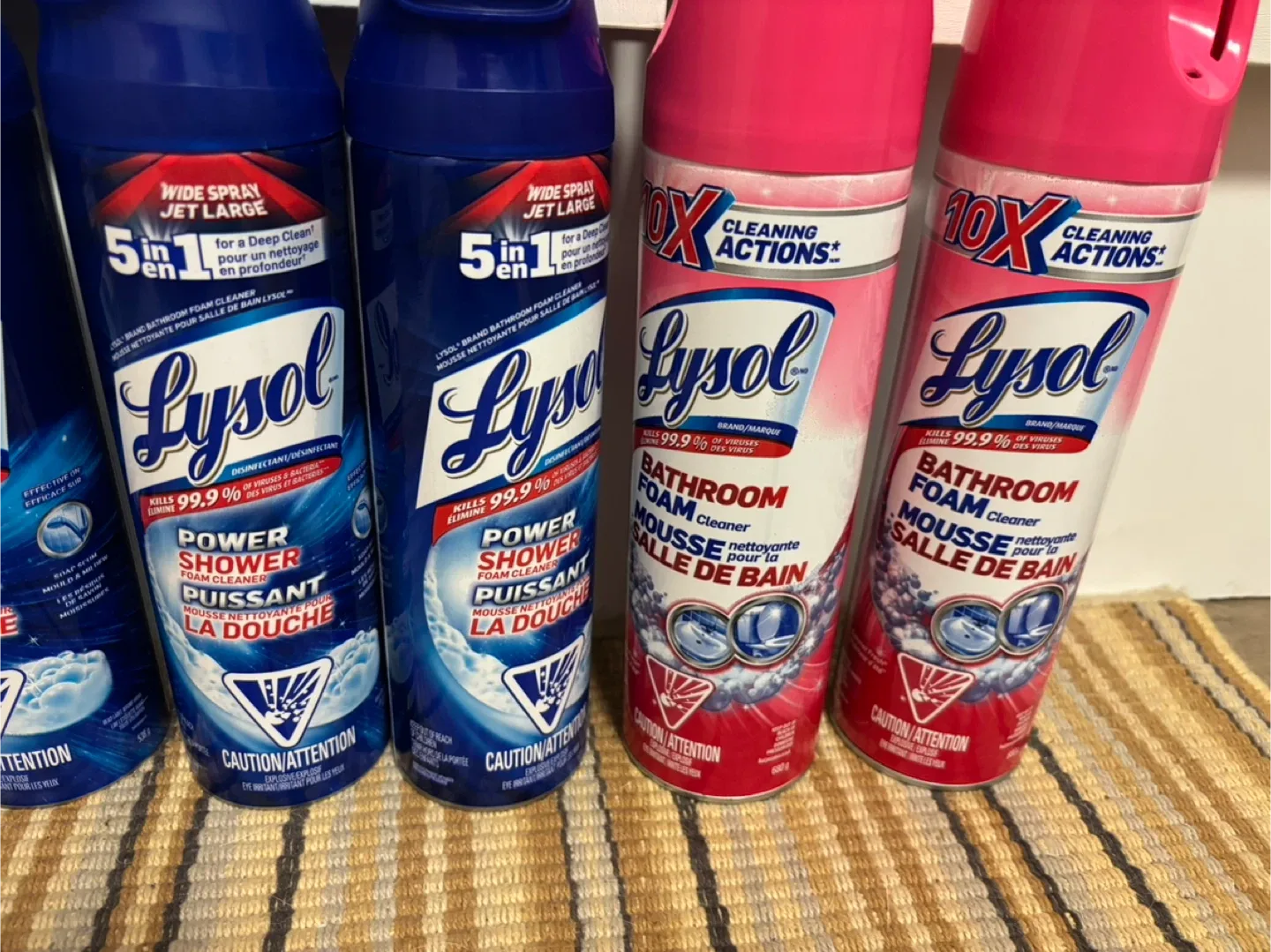 Lysol Bathroom Foam & Power Shower Cleaner image indicator(3)