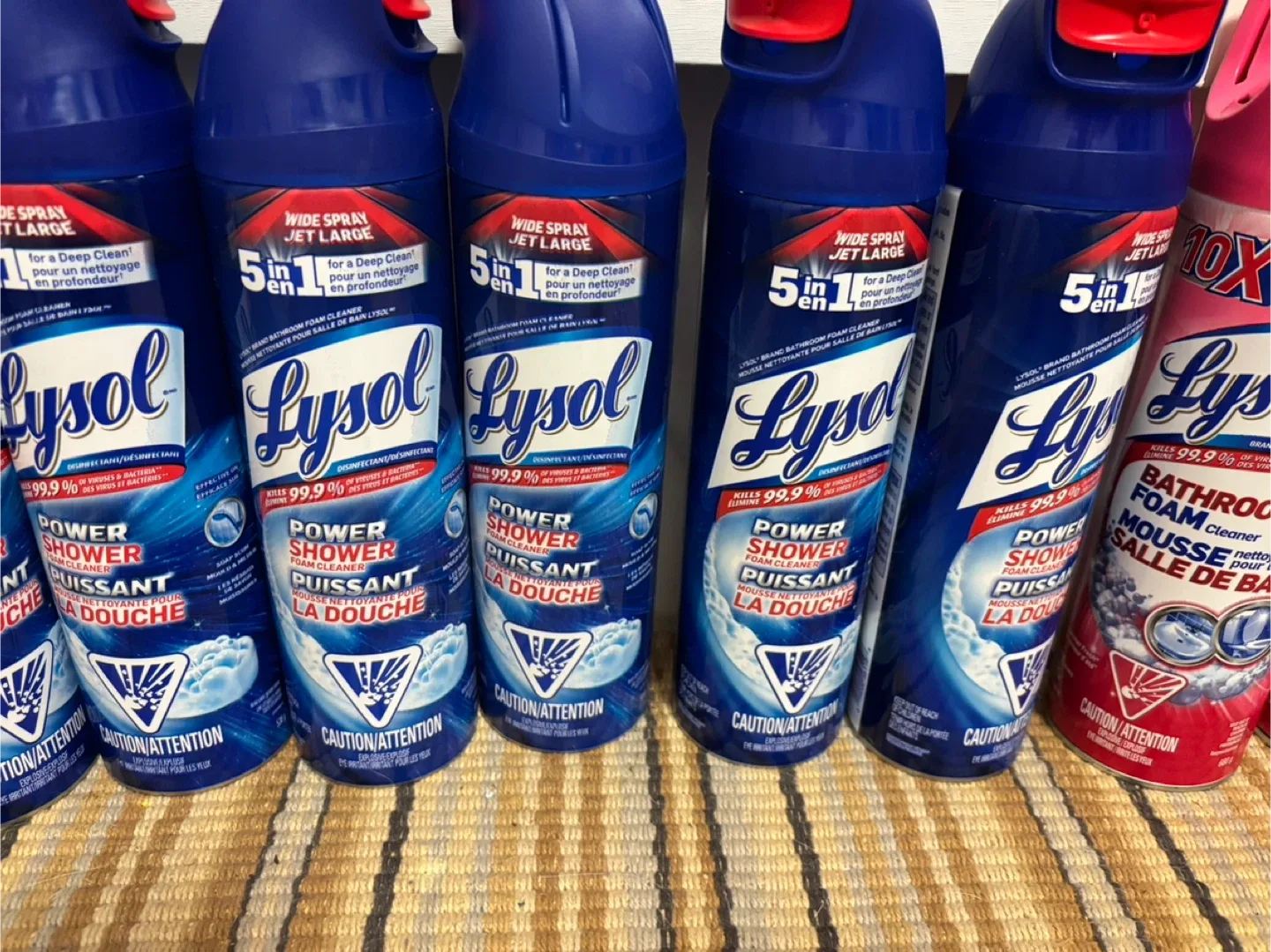 Lysol Bathroom Foam & Power Shower Cleaner image indicator(2)