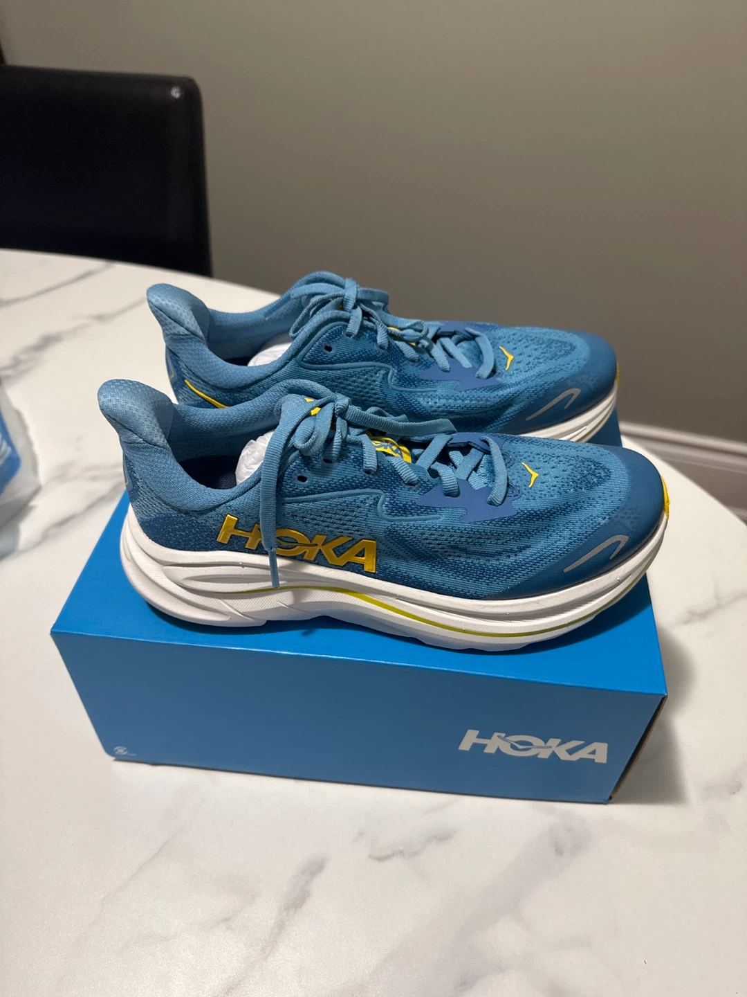 Hoka Clifton 9 Men's Running Shoes - Blue - photo 2
