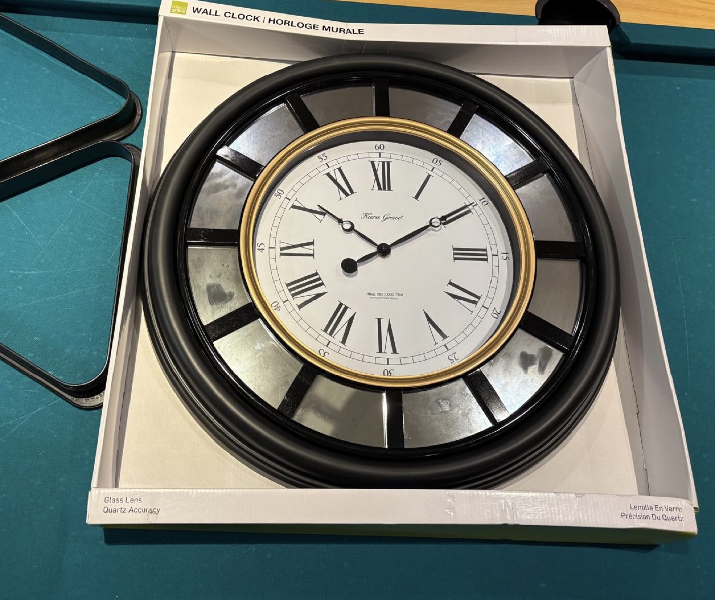 New! Kiera Grace 22" Wall Clock