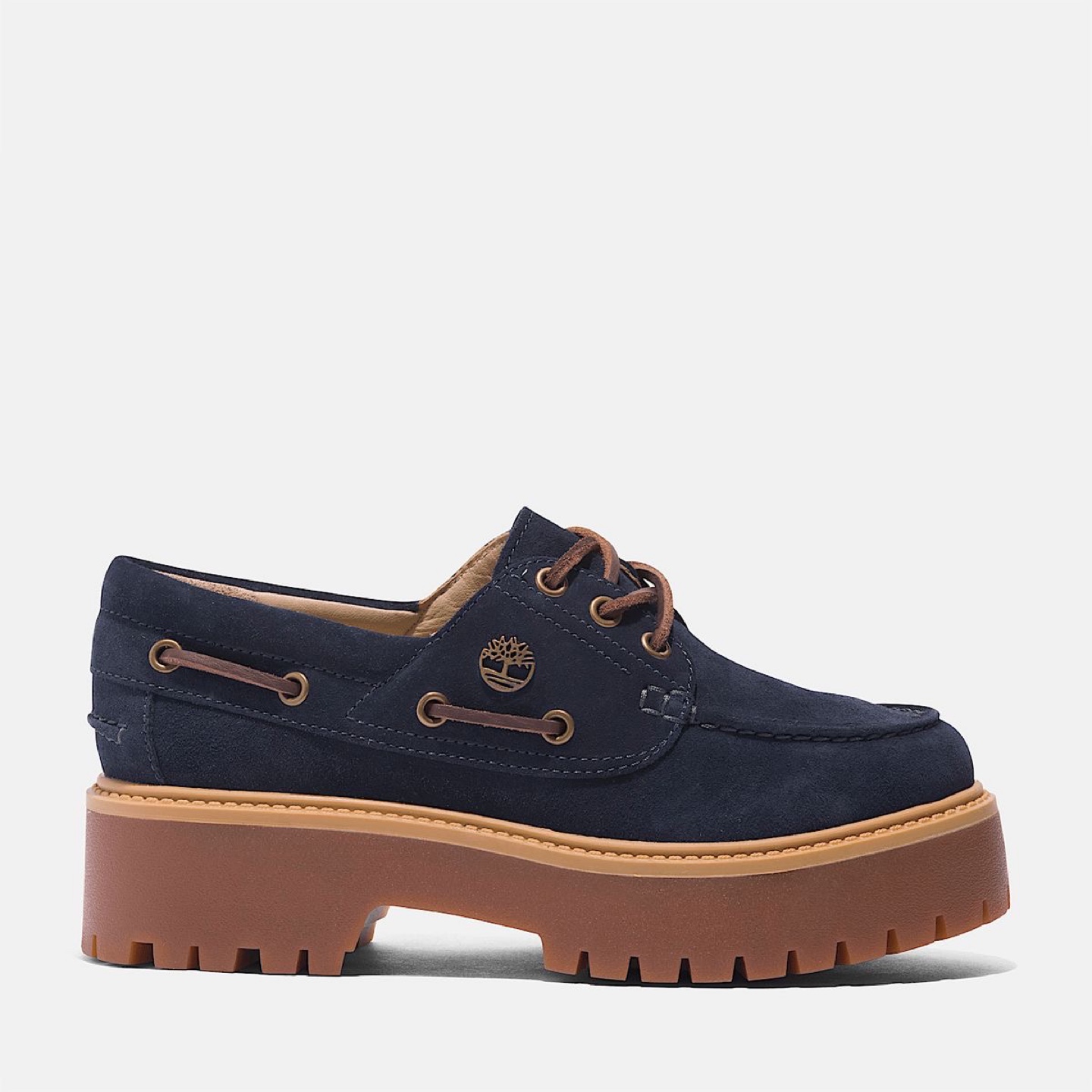Timberland Women's Lug Boat Shoe - Navy