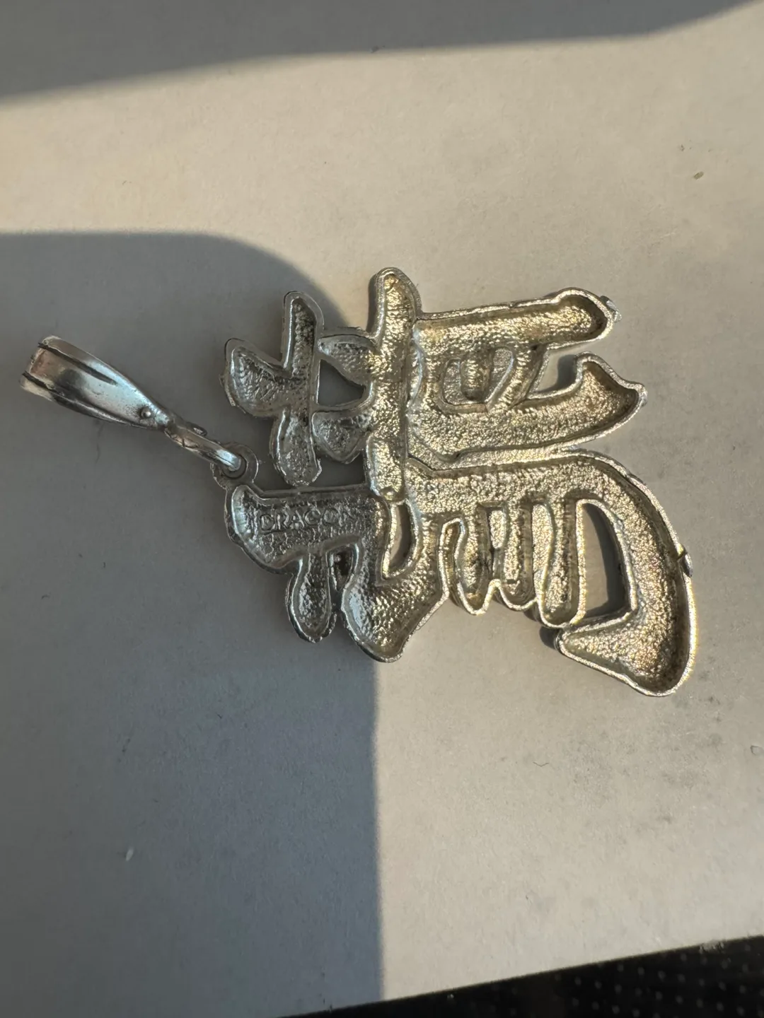 Dragon symbol 925 silver pendant image indicator(2)