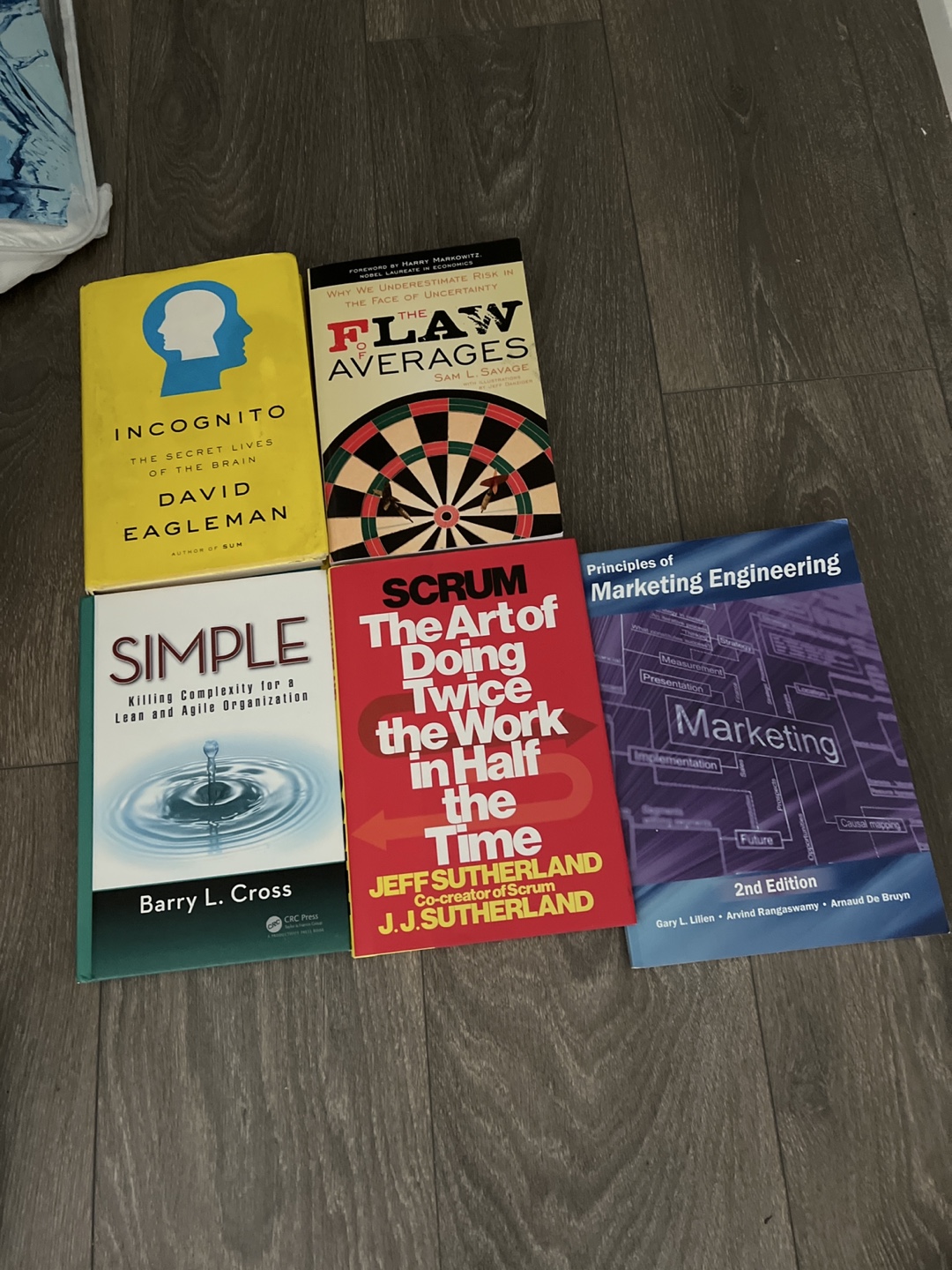 Set of 5 Books for free