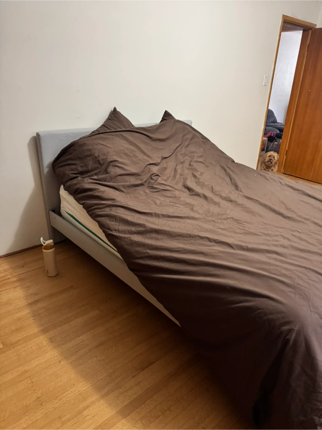 Queen mattress and bed frame