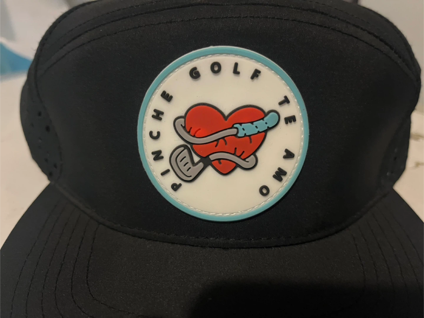 Golf Hat (Black) - photo 2
