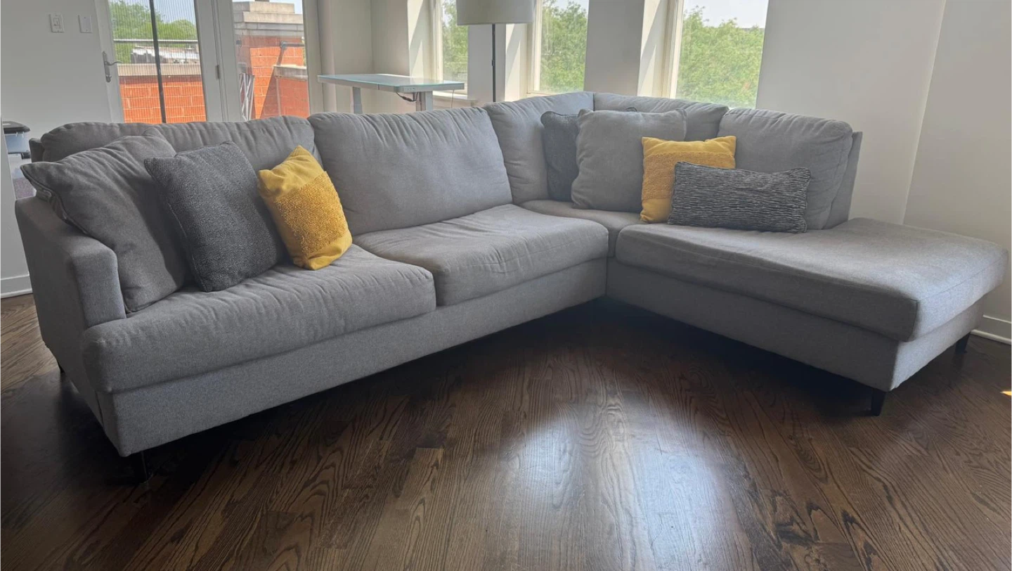 Gray Sectional Sofa from Ashley