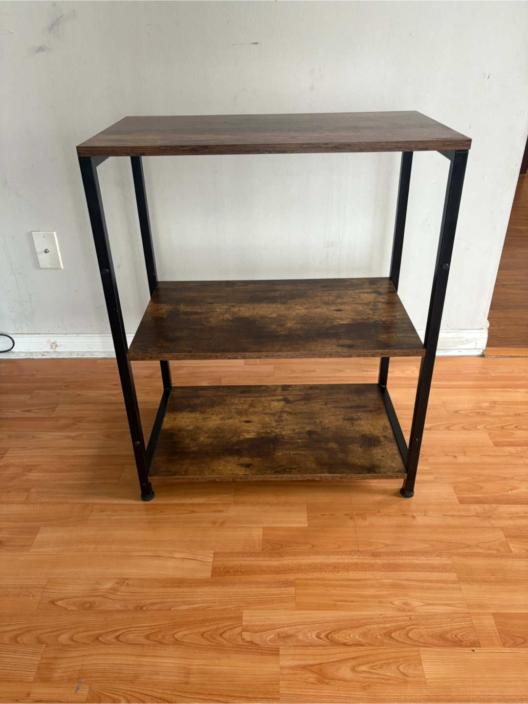 3-Tier Shelf - Brown & Black