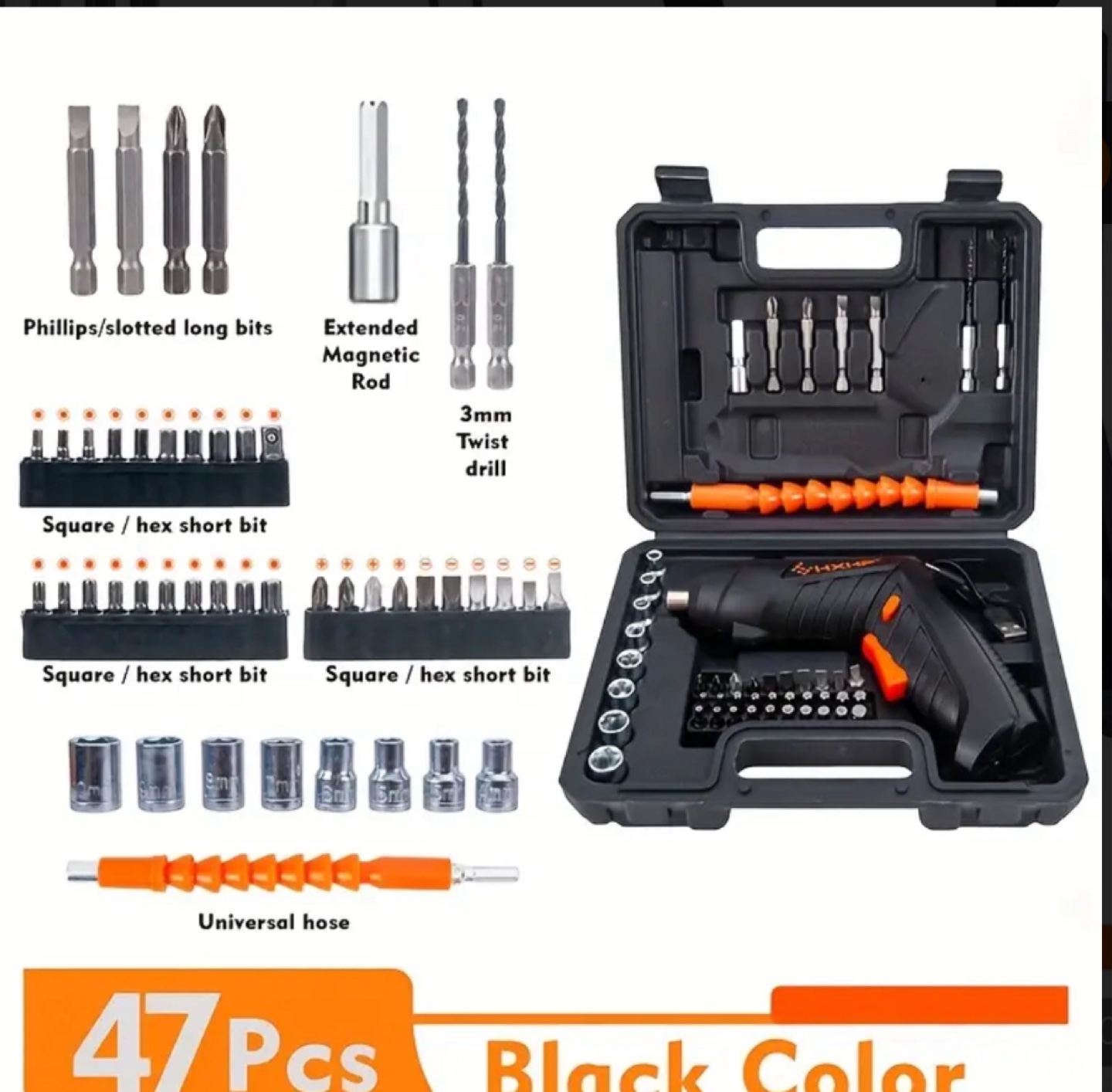 Screwdriver Kit - 47 Pieces