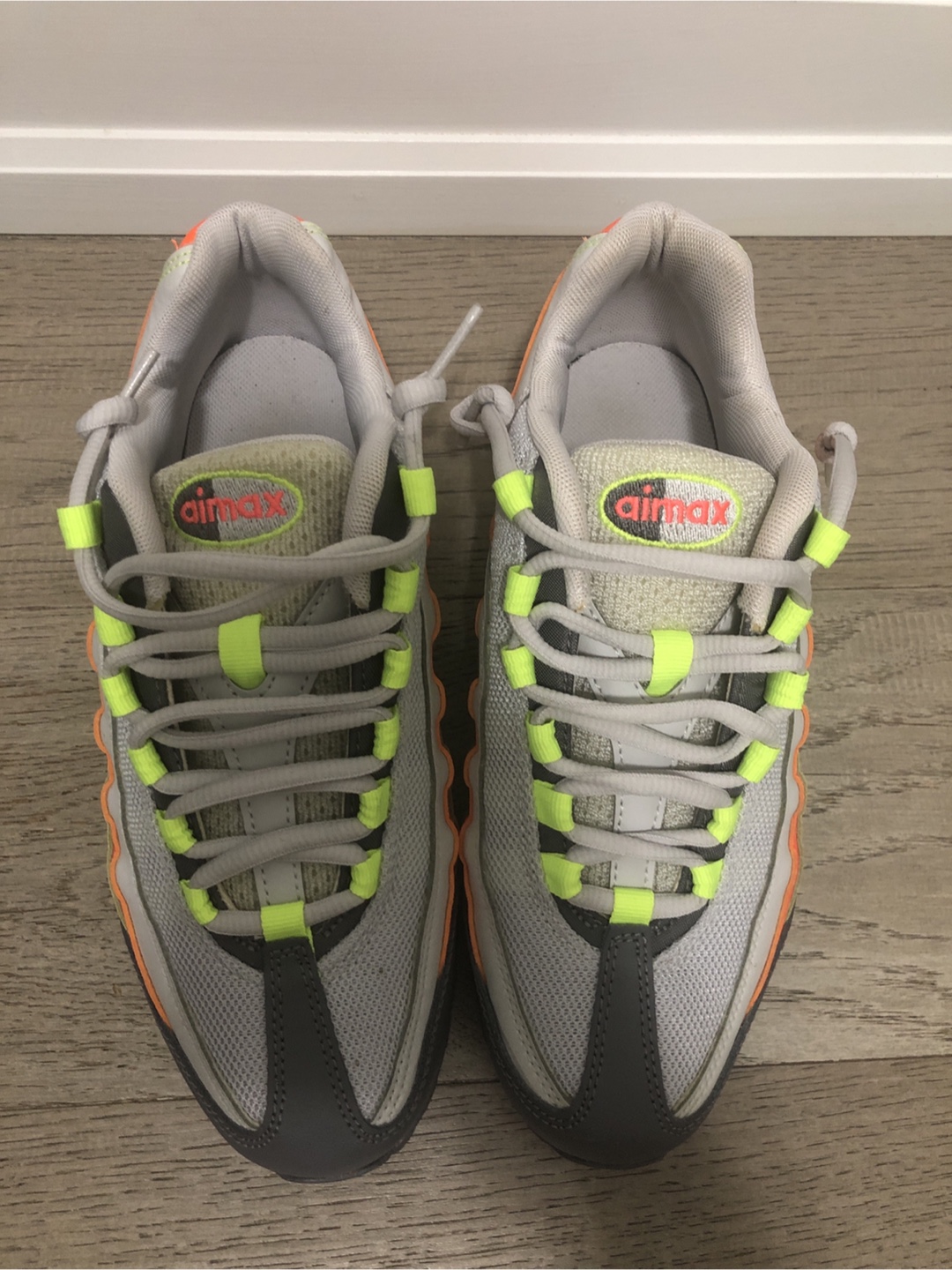 Nike Air Max 95 Grey/Orange/Yellow - photo 3
