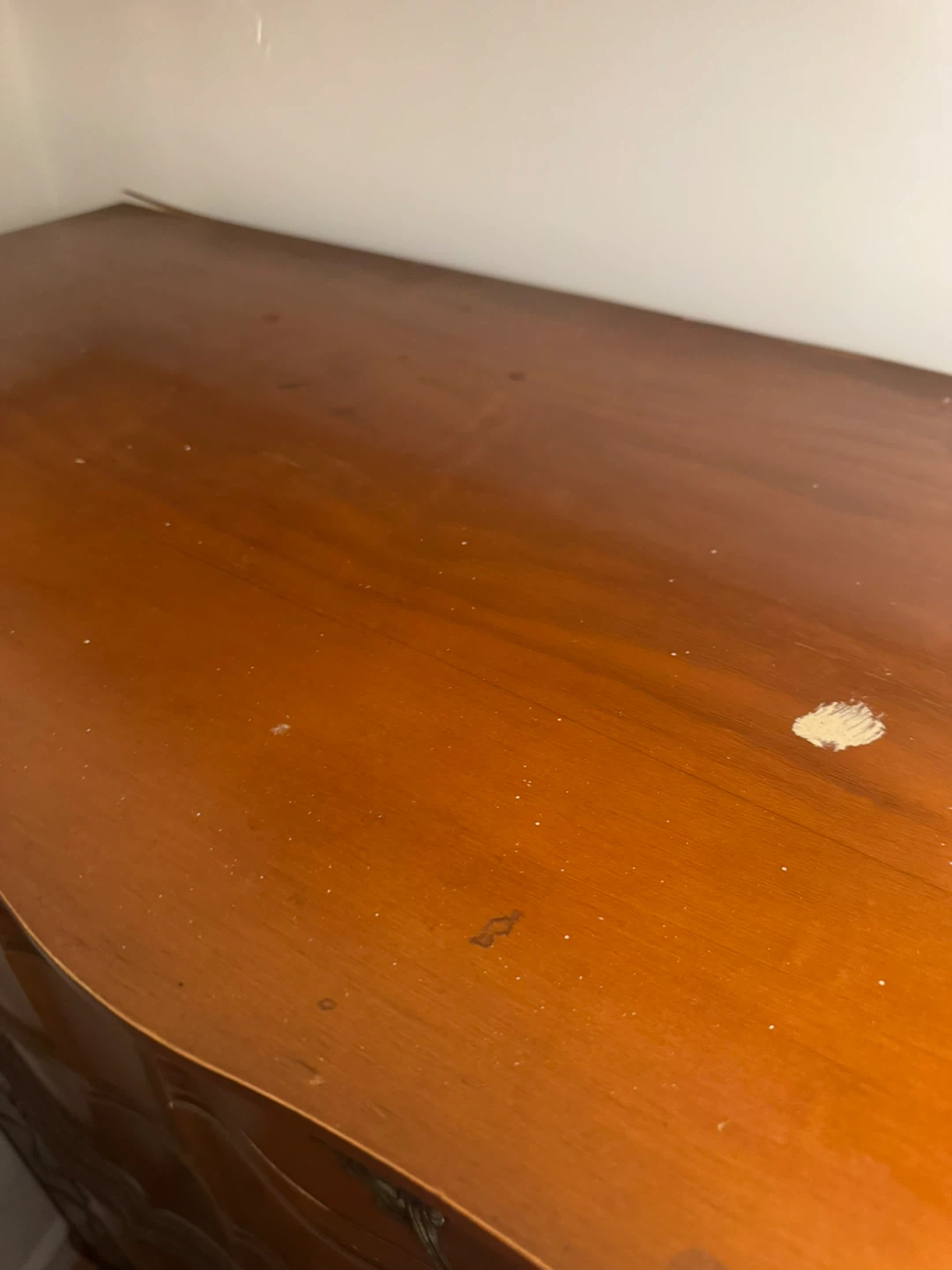 Vintage Brown Wood 6-Drawer Dresser - photo 3