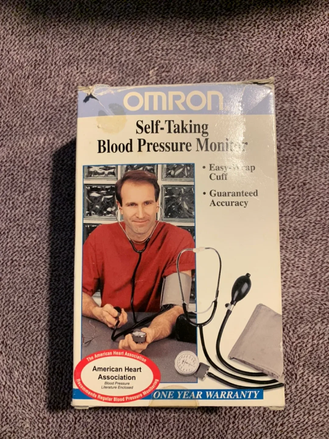 Omron Self-Taking Blood Pressure Monitor HEM-18S thumbnail