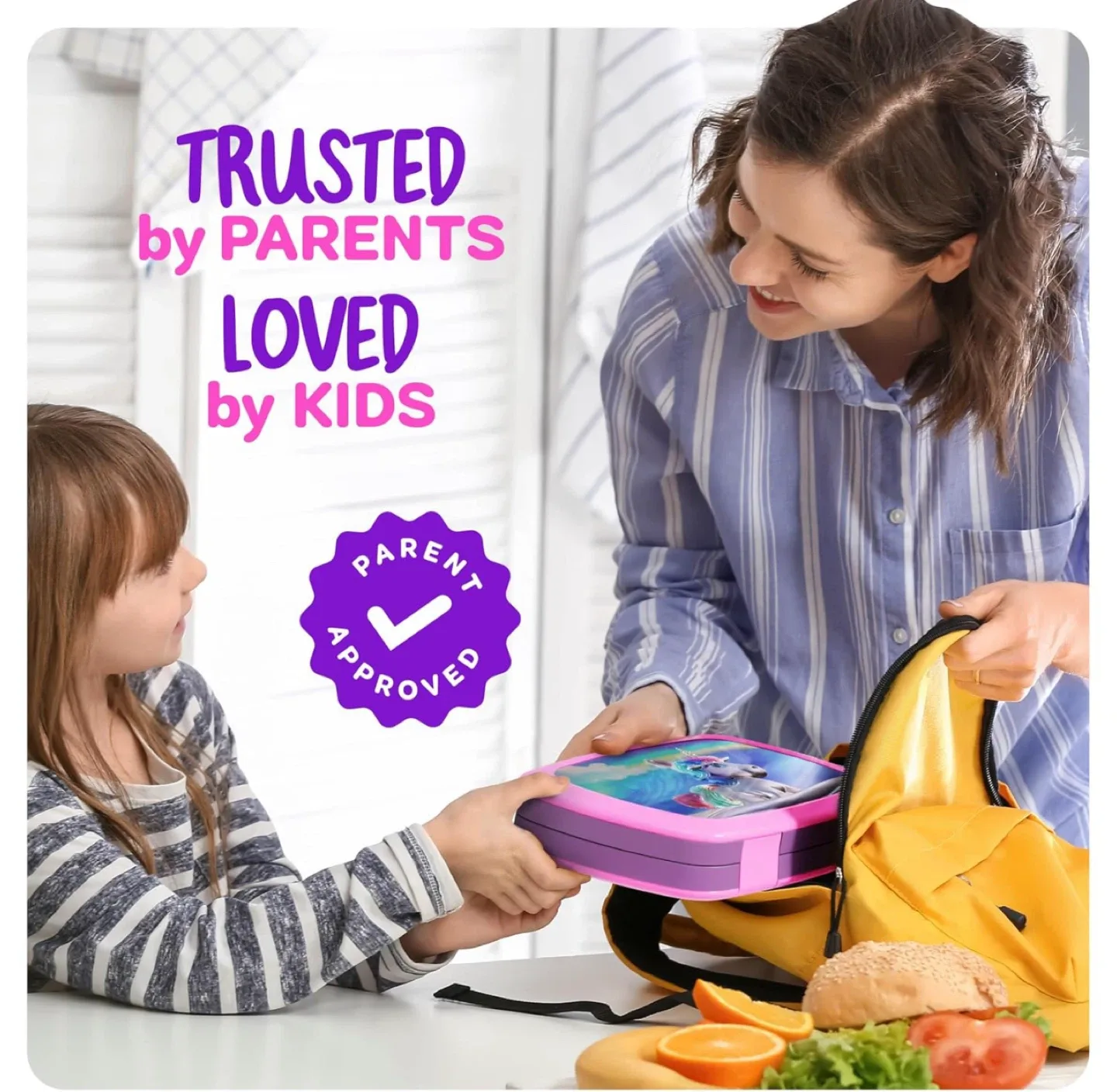 Brand NEW Unicorn Bento Box for Kids image indicator(5)