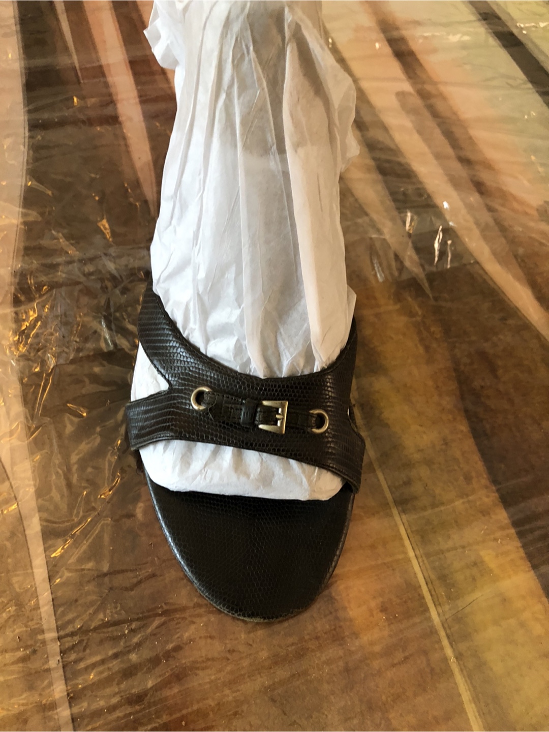 Ann Taylor - Worn Dark Brown Heels - Size 9