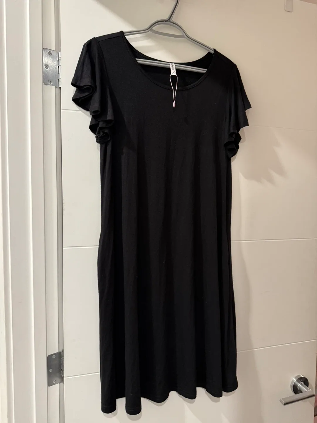 Black Dress (Large)- 95% Rayon, 5% Spandex thumbnail