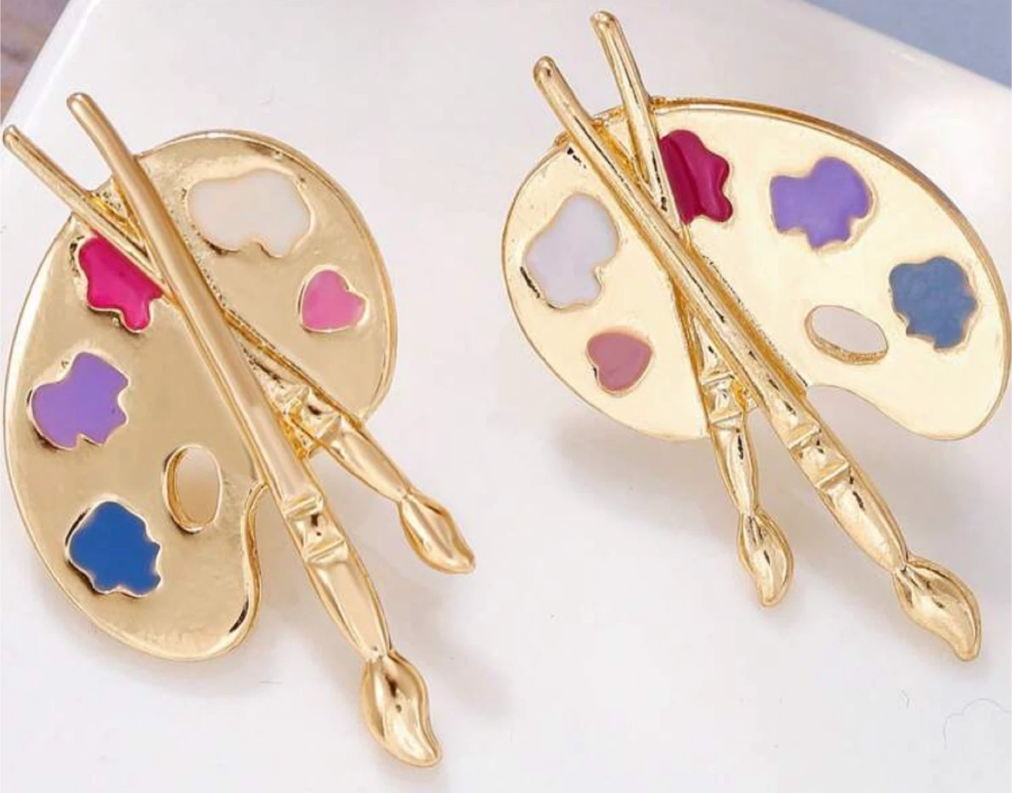 Paint Palette Earrings