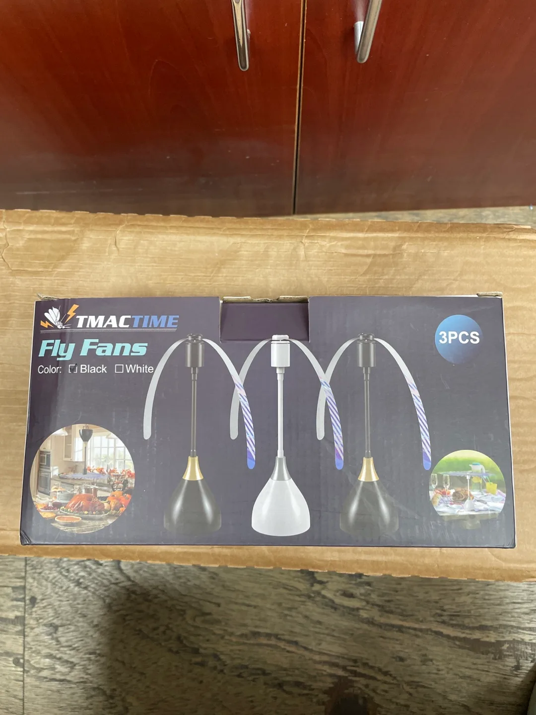 TMACtime Fly Fans (3 PCS) - Black & White