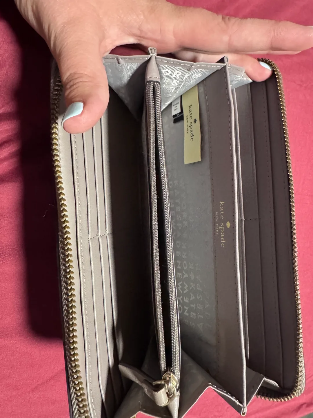 Kate Spade Leather Wallet image indicator(4)