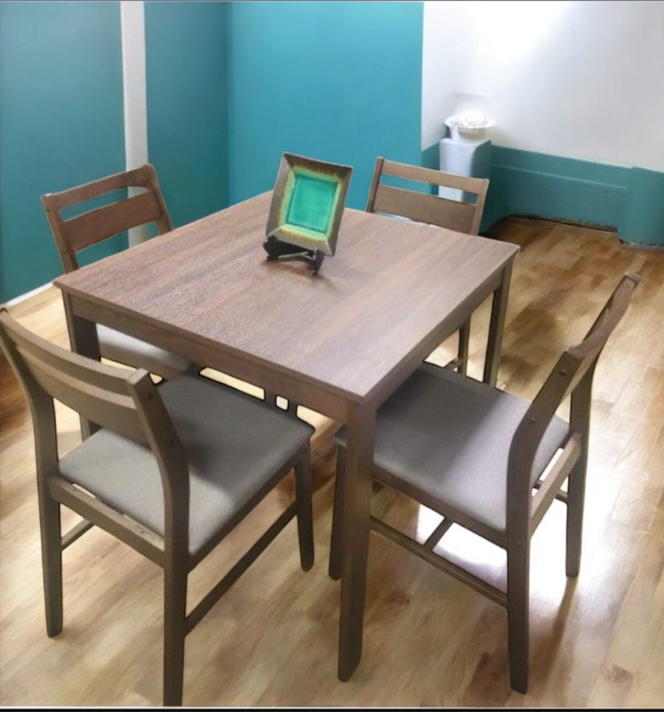 New Space Saving 5 Piece Dining Bistro Kitchen Set - photo 4