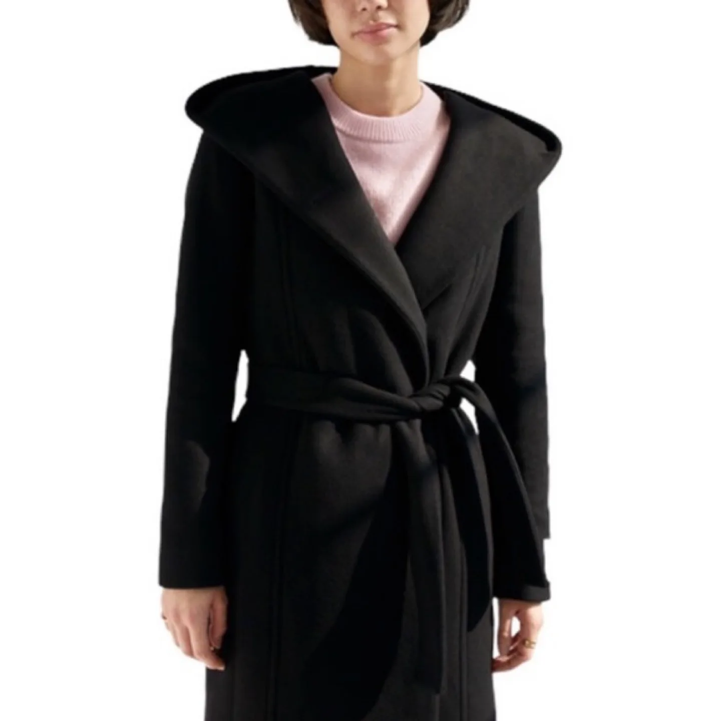 Aritzia Wilfred Borda Wool Coat - Black XXS image indicator(5)