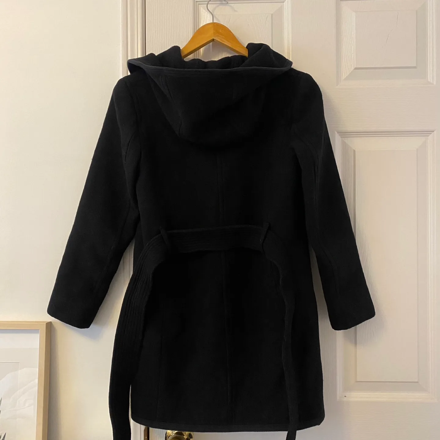Aritzia Wilfred Borda Wool Coat - Black XXS image indicator(4)
