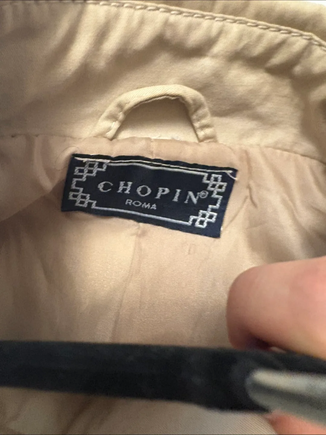 Chopin Roma Trench Coat XXS - Beige image indicator(3)