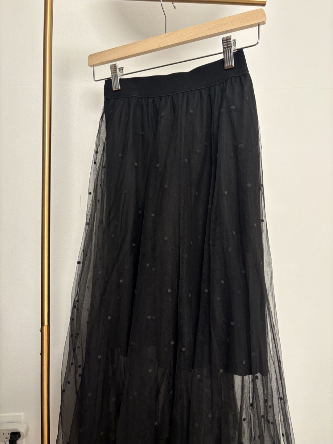 Black Tulle Skirt (XS-S)
