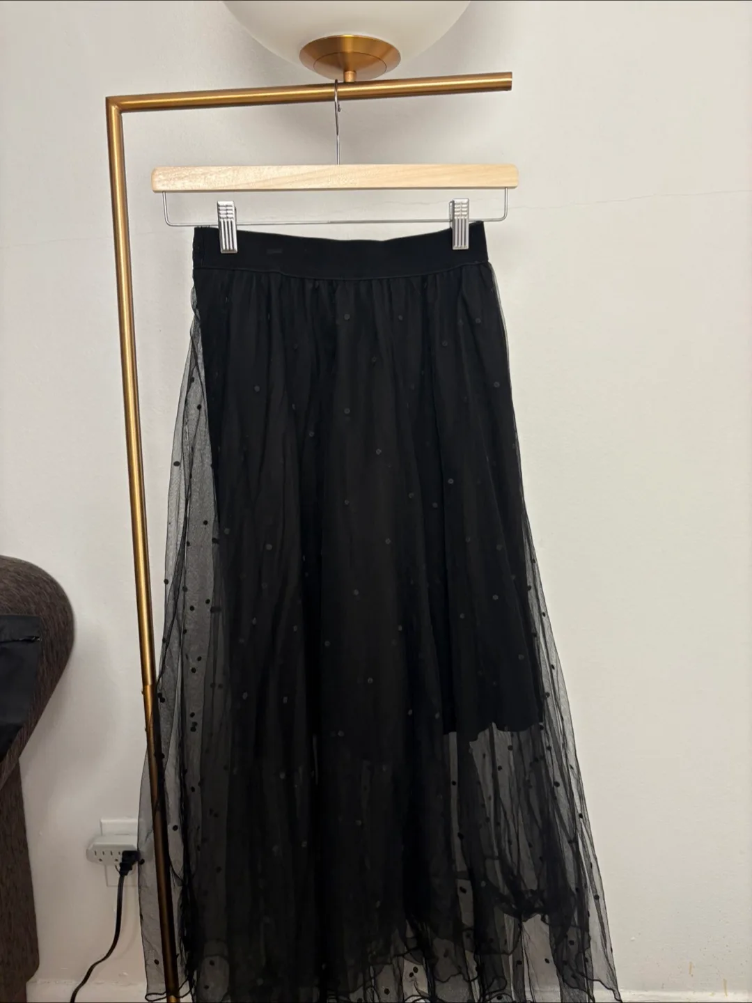 Black Tulle Skirt (XS-S) image indicator(2)