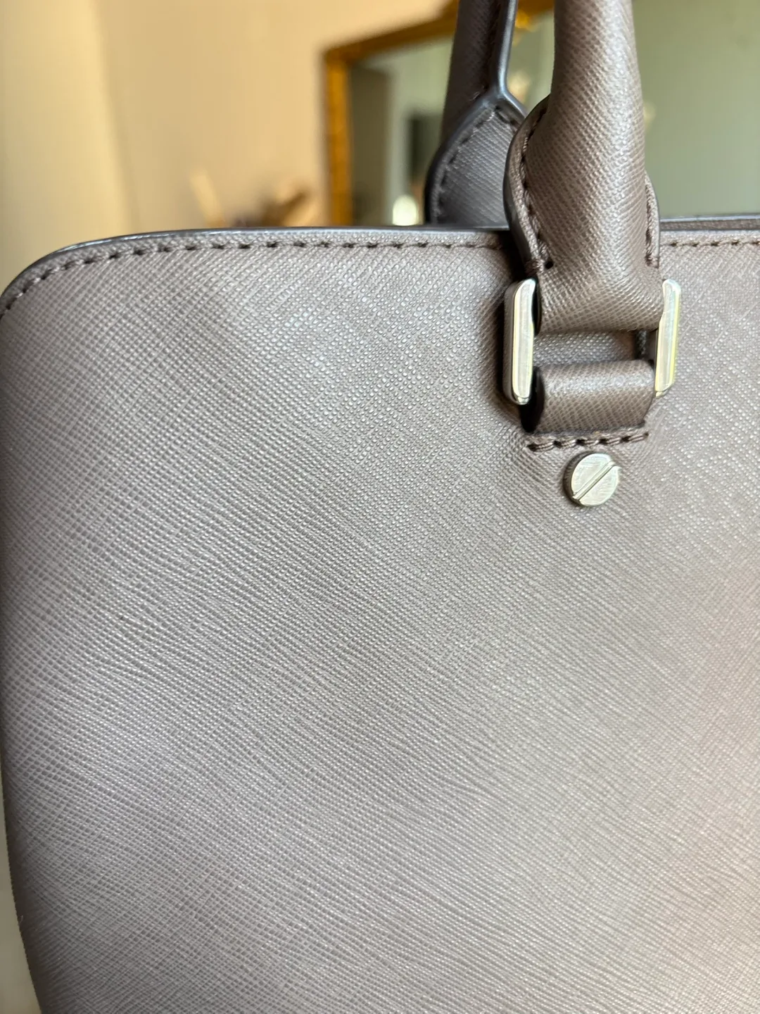 Michael Kors Satchel - Light Taupe image indicator(3)