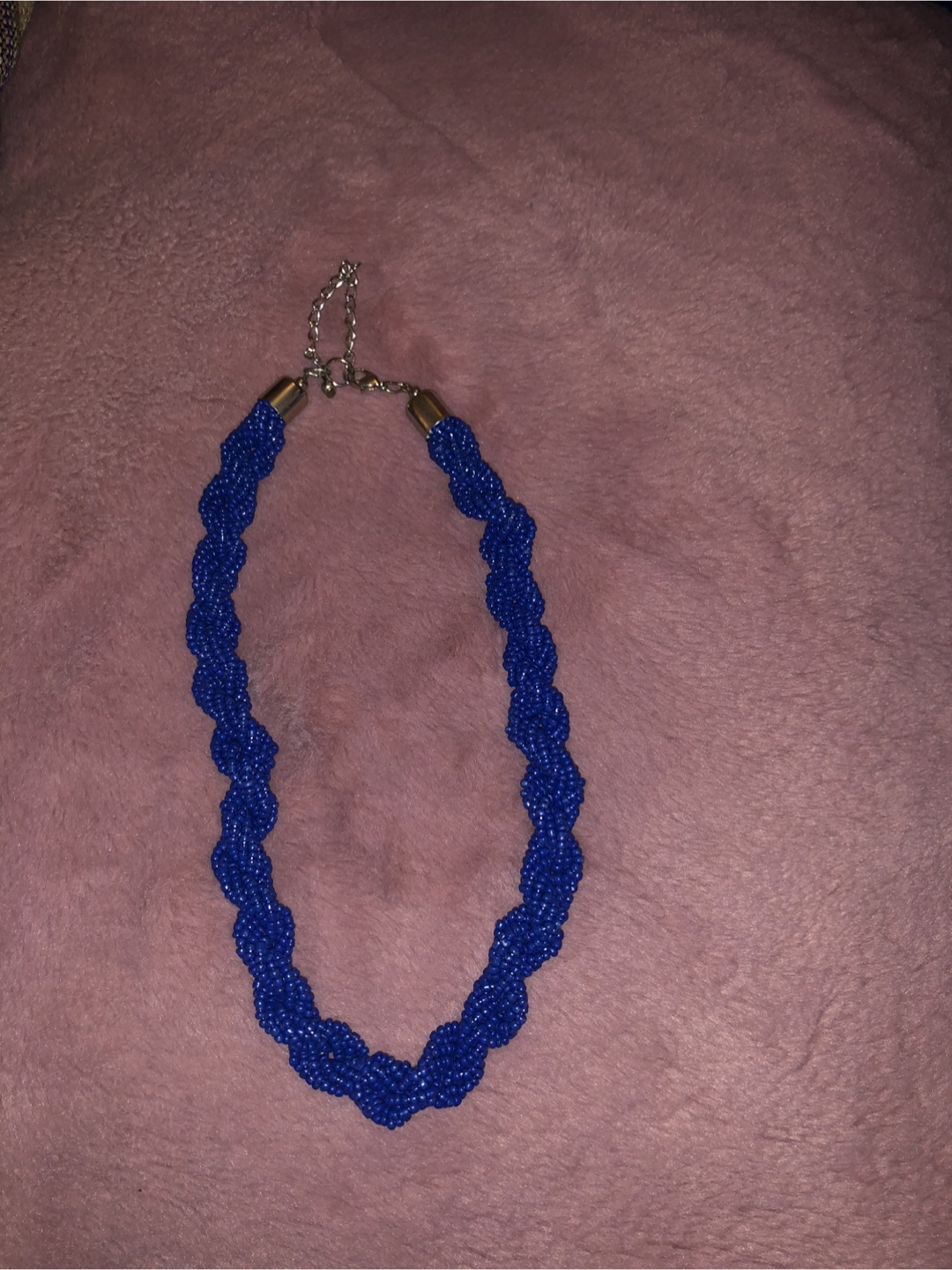Blue Beaded Necklace - photo 2