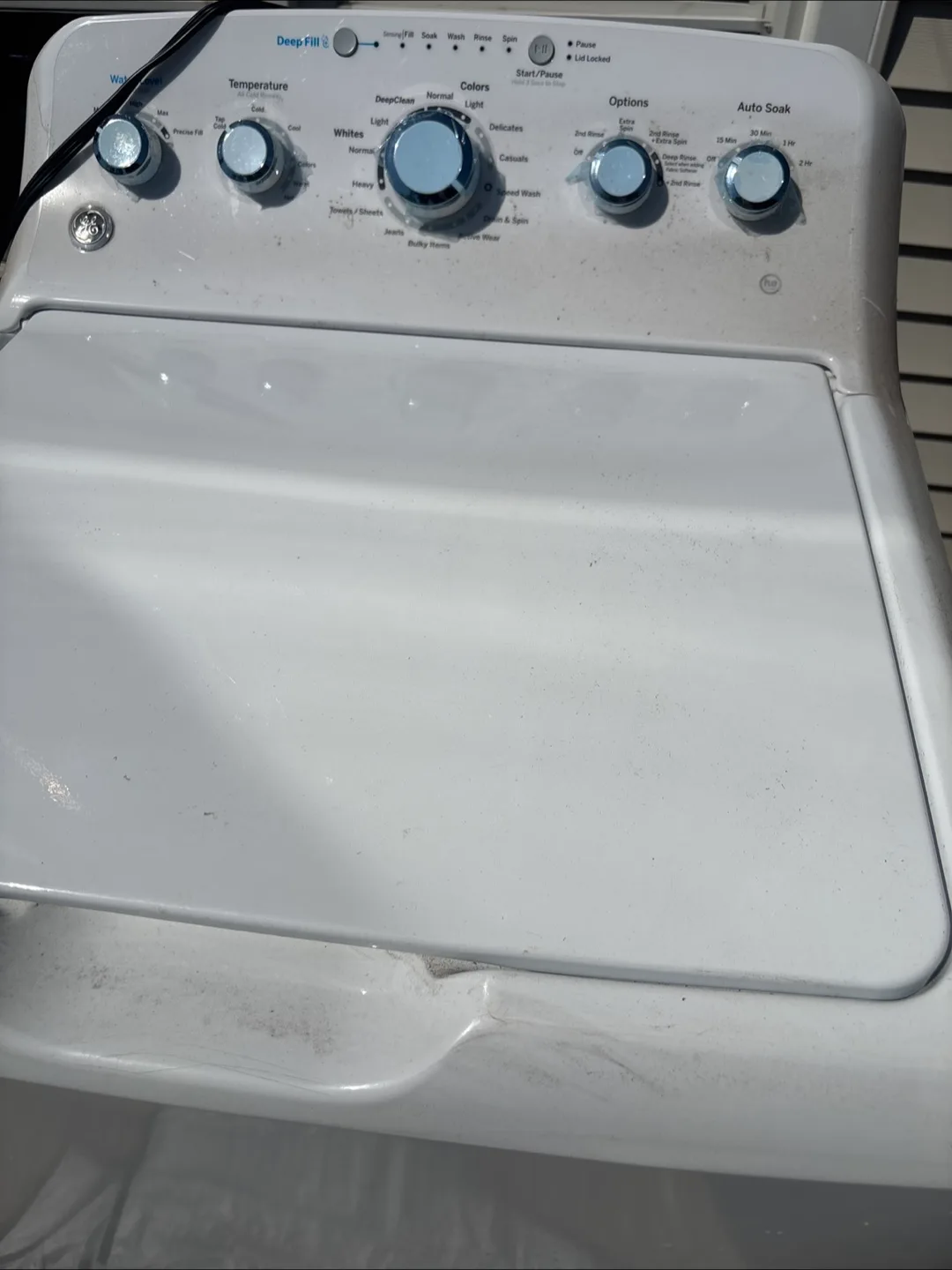 GE Washing Machine - White thumbnail