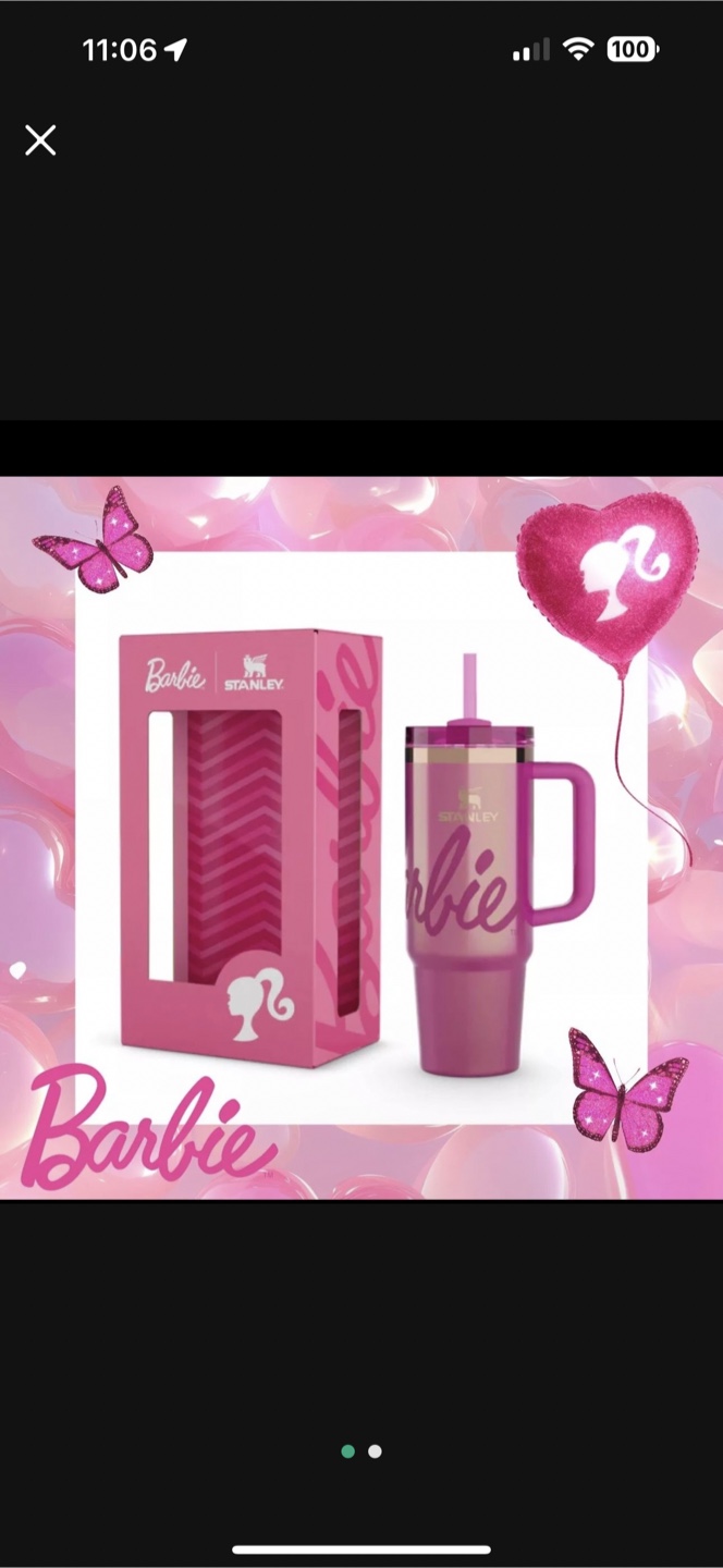 Stanley x Barbie 40 oz Quencher H2.0 Tumbler - New - photo 3