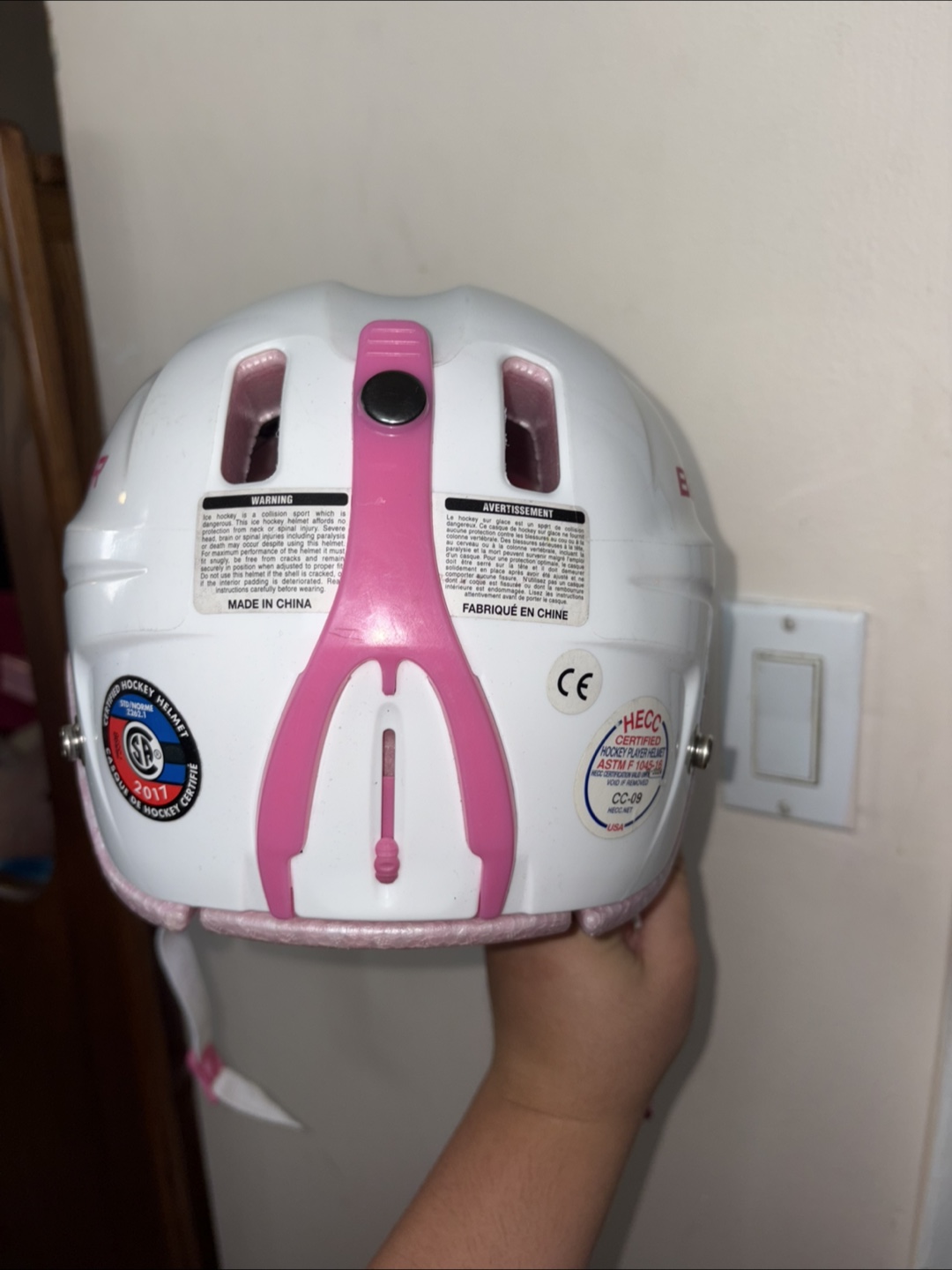 Bauer Lil Sport Hockey Helmet Size 6-6 3/4 - photo 3