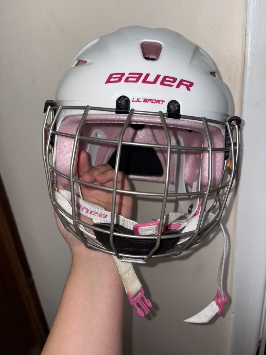 Bauer Lil Sport Hockey Helmet Size 6-6 3/4