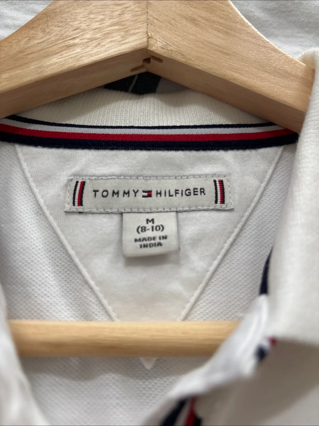 Tommy Hilfiger White Polo Dress - Size M (8-10) image indicator(4)