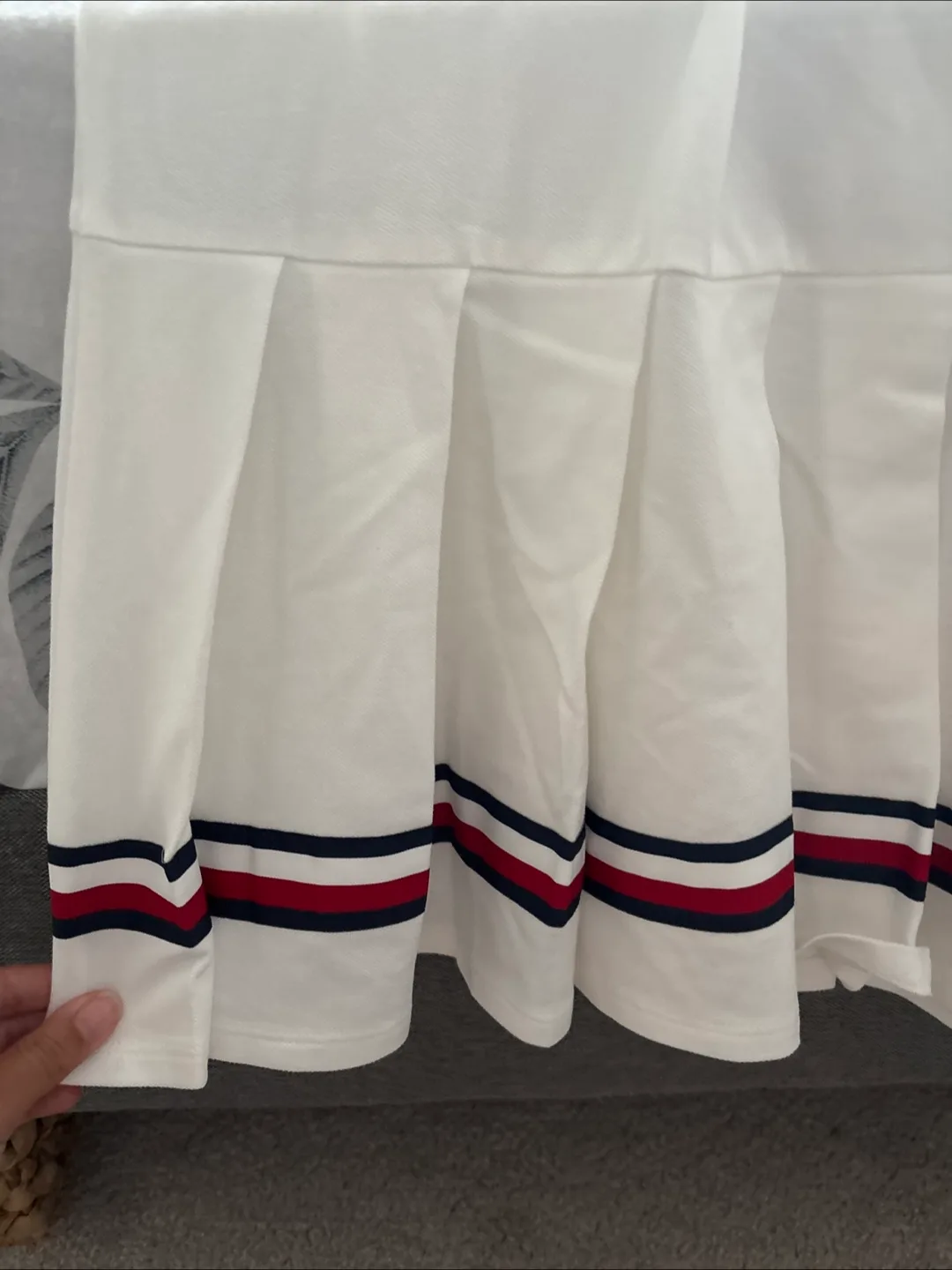 Tommy Hilfiger White Polo Dress - Size M (8-10) image indicator(2)