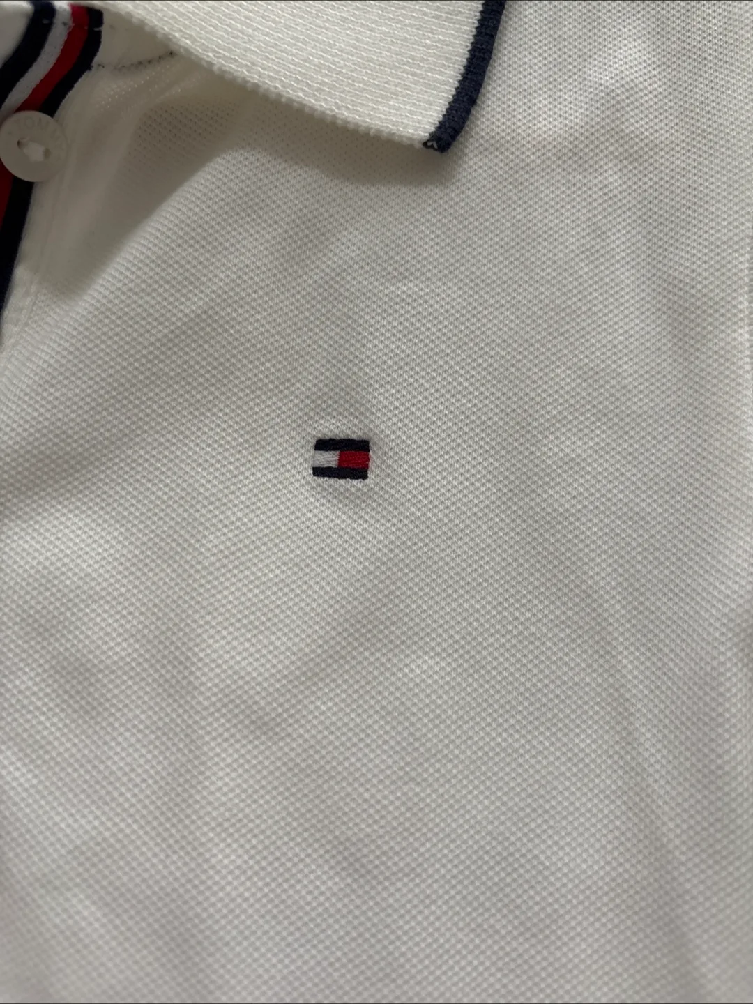 Tommy Hilfiger White Polo Dress - Size M (8-10) image indicator(3)