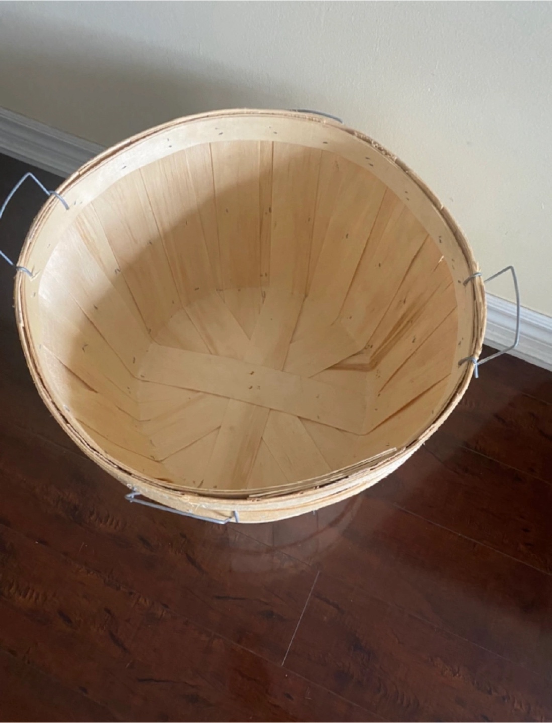 Large Wooden Basket - photo 2