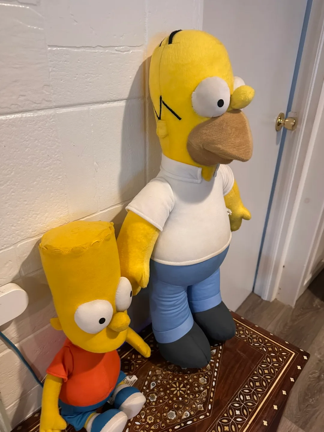Simpsons Homer & Bart Plush Dolls image indicator(3)