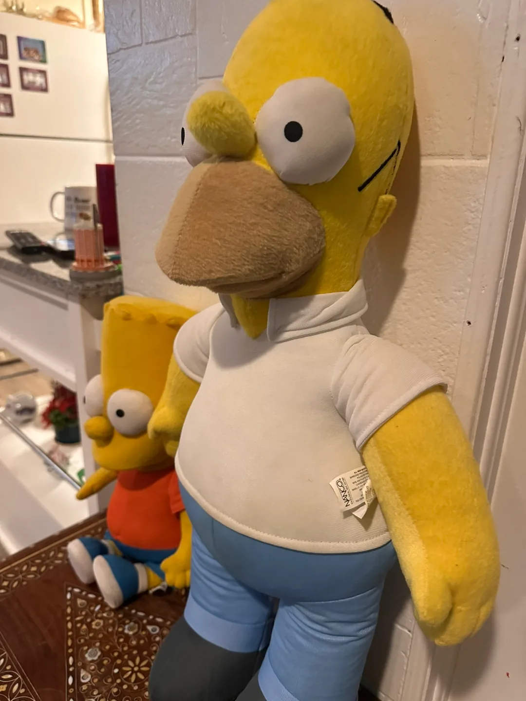 Simpsons Homer & Bart Plush Dolls image indicator(2)