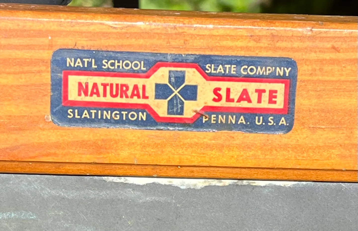 Vintage Natural Slate Chalkboard - 26 x 20 inches image indicator(2)