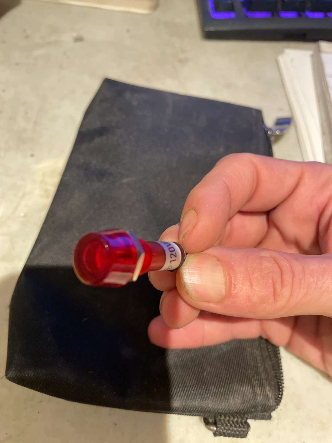 Red 120VAC Indicator Light - photo 3