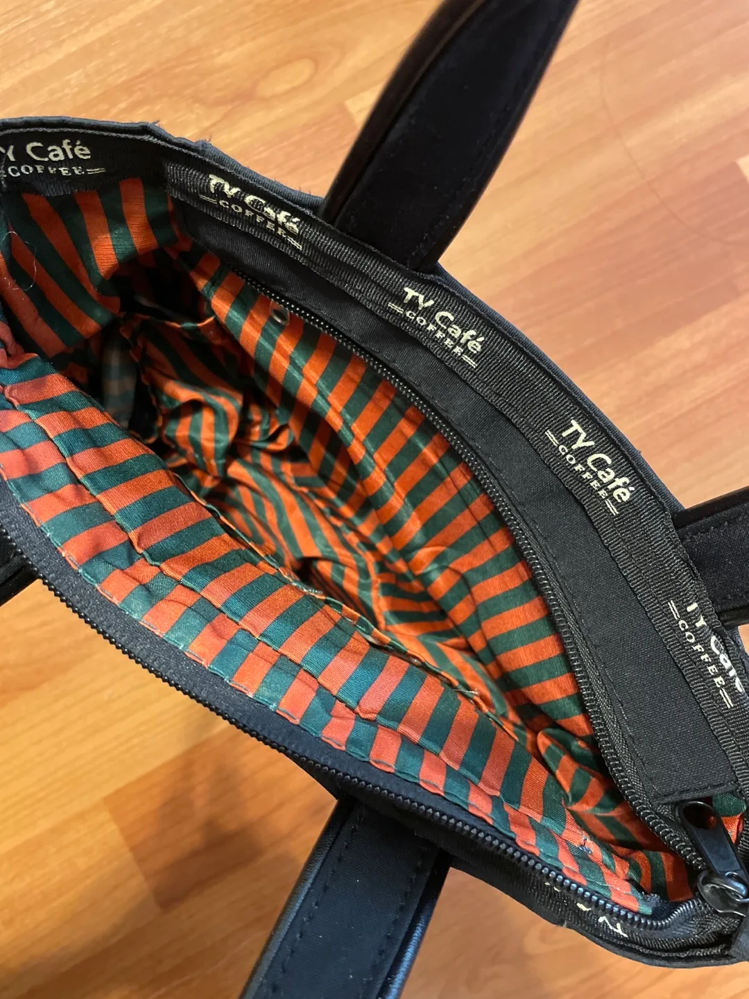 TY Cafe Coffee Black Handbag image indicator(2)