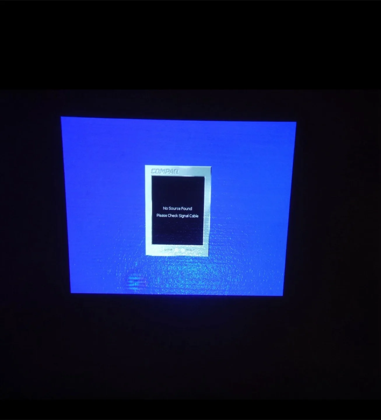 Compaq iPAQ Microportable Projector MP1200 image indicator(5)