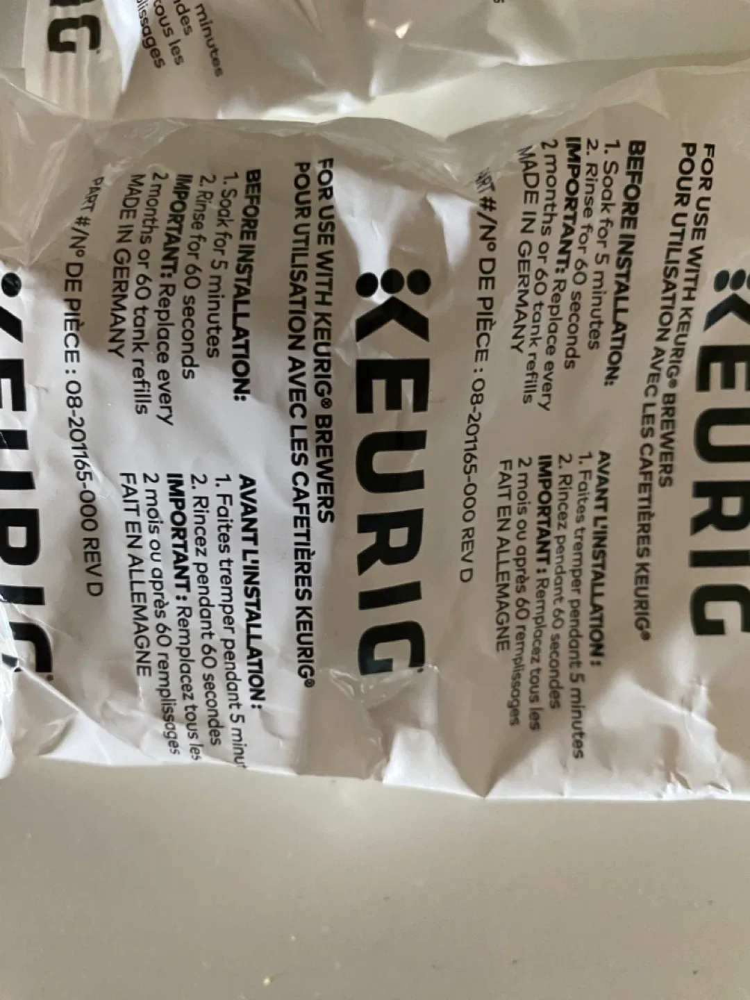 Keurig Brewer Water Filter Cartridges - 6 Pack image indicator(2)