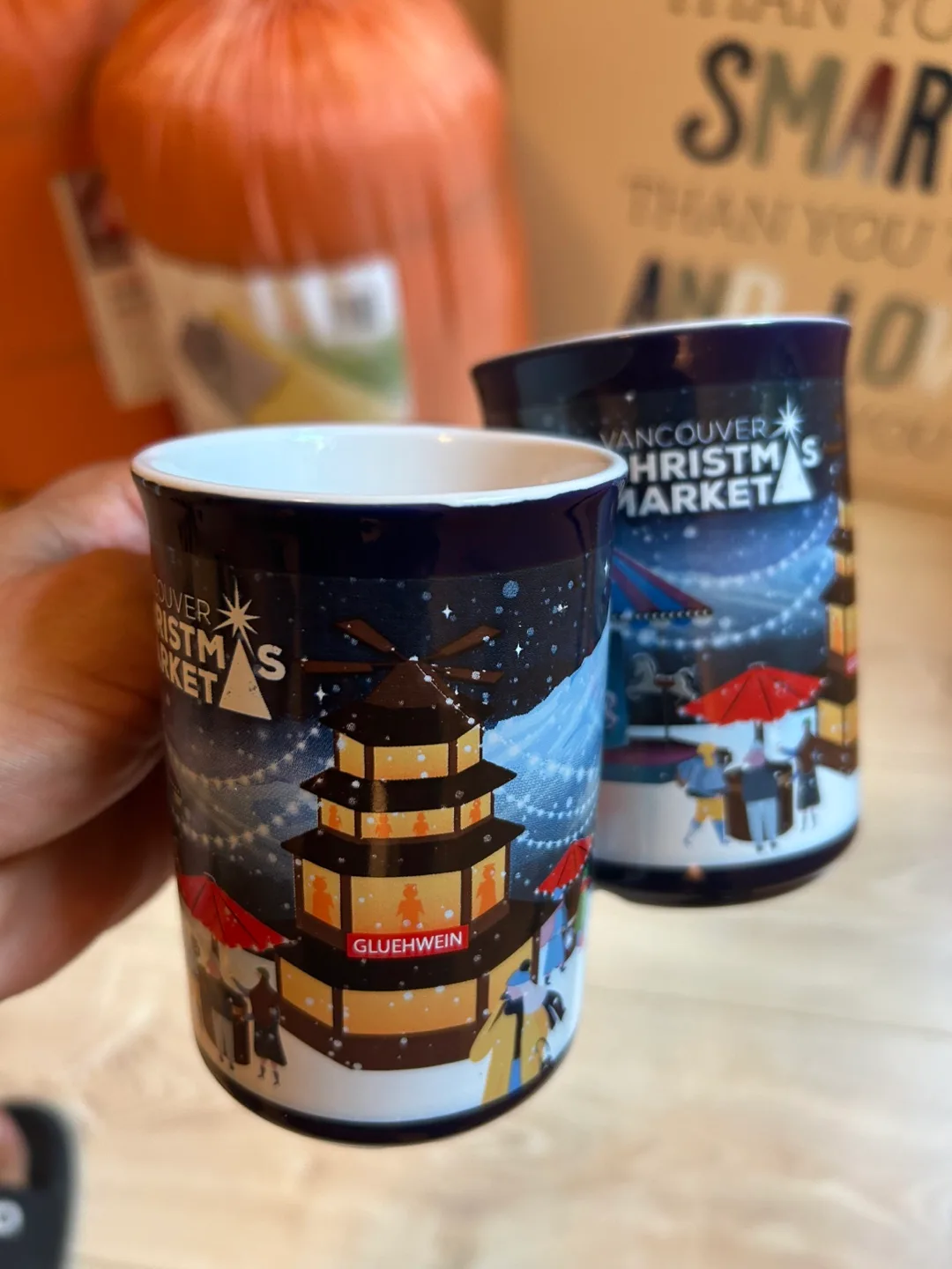 Vancouver Christmas Market Mohaba Glühwein Mugs (Set of 2) thumbnail